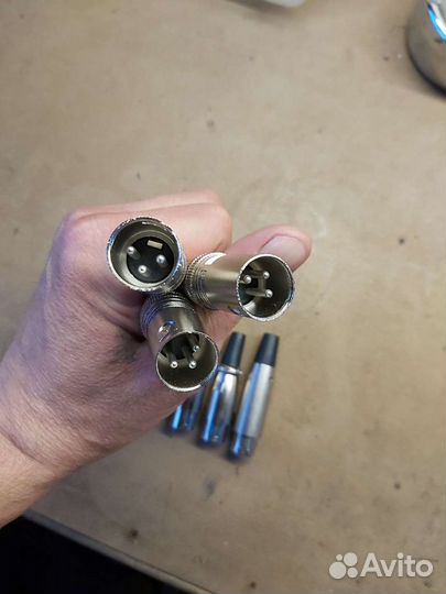 Штекера XLR на провод
