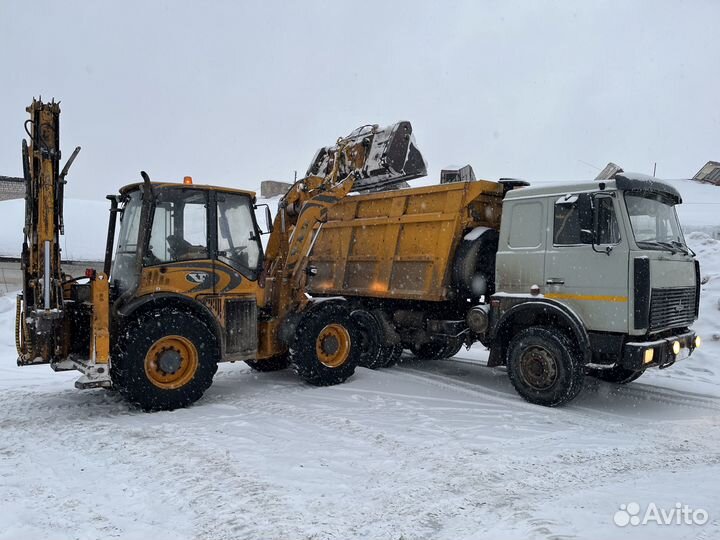 Услуги Экскаватора погрузчика