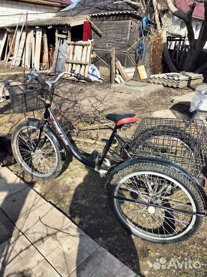 Велосипед взрослый трехколесный