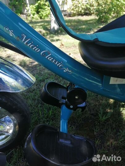 Детский трехколесный велосипед коляска