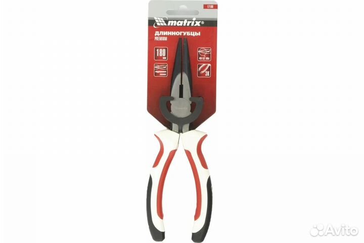 Тонкогубцы matrix Premium 180мм