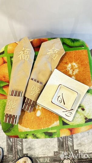 Тарелочки под роллы и суши, набор