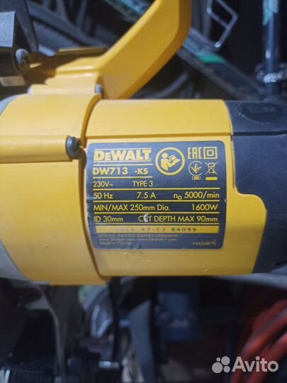 Торцовочная пила dewalt 713