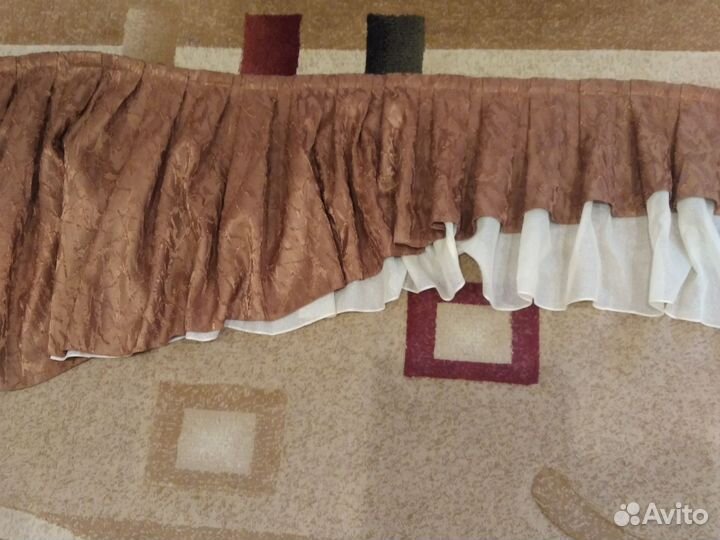 Комплект шторы и тюль бу