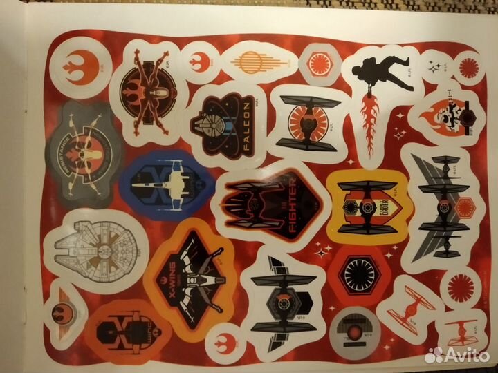 Звёздные войны книжка-наклейки