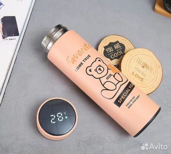 Термос с датчиком температуры