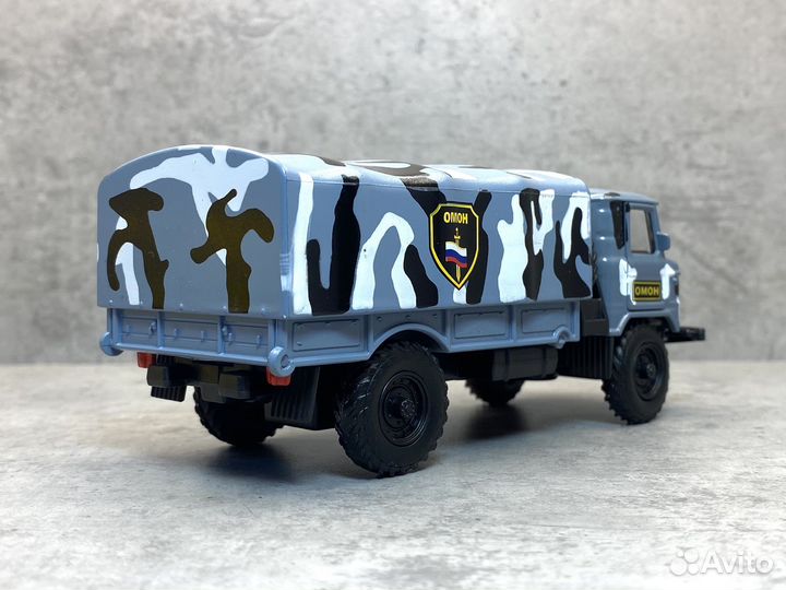 Модель газ-66 шишига омон 1:43