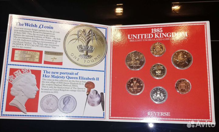 Монеты коллекционные. Канада, Великобритания