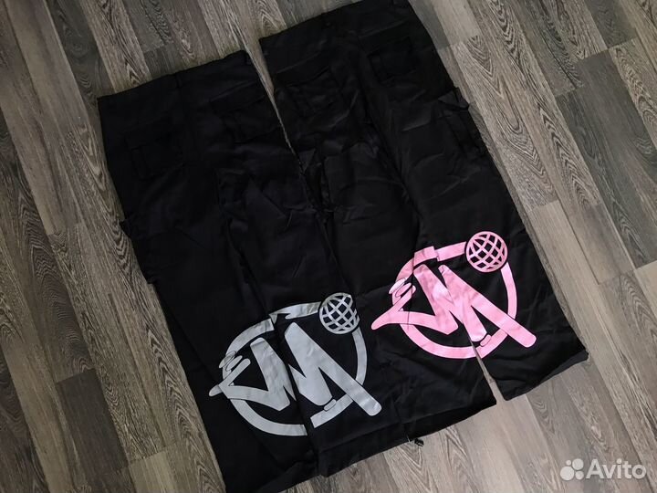 Штаны y2k minus two cargo pants
