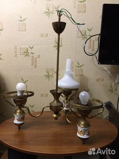 Люстра румынская, ретро