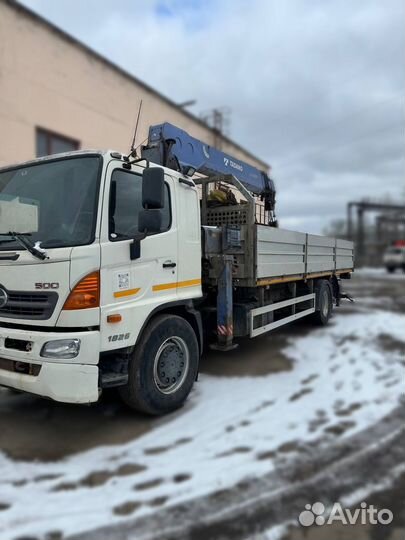 Hino 500 (Ranger) с КМУ, 2014