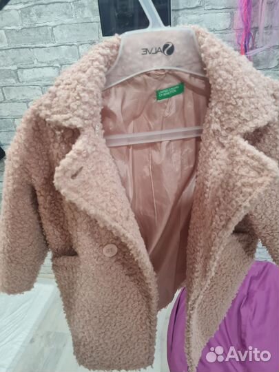 Пальто benetton 100 см