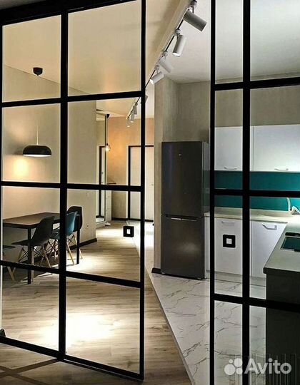 Межкомнатные перегородки, раздвижные двери купе