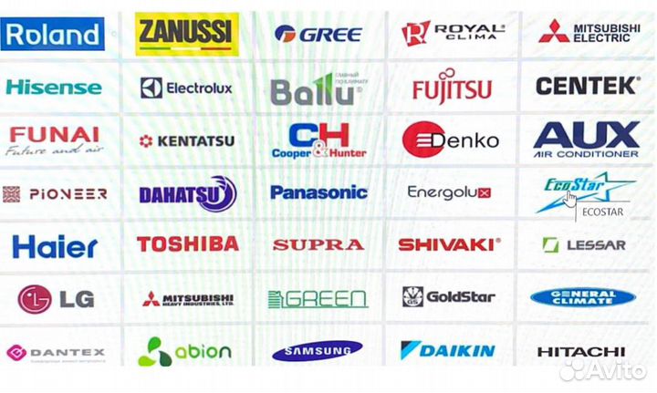 Установка кондиционеров