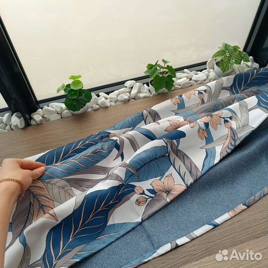 Шторы новые комплект 3 метра(2шт по 1.5 м) плотные