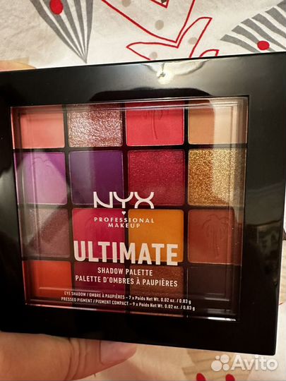 Палитра теней NYX professional