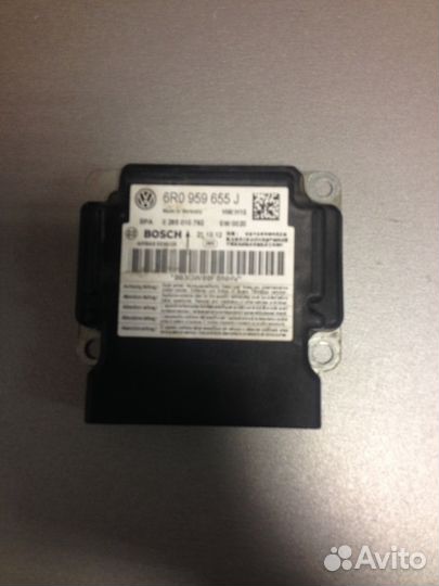 Блок SRS на VW Polo