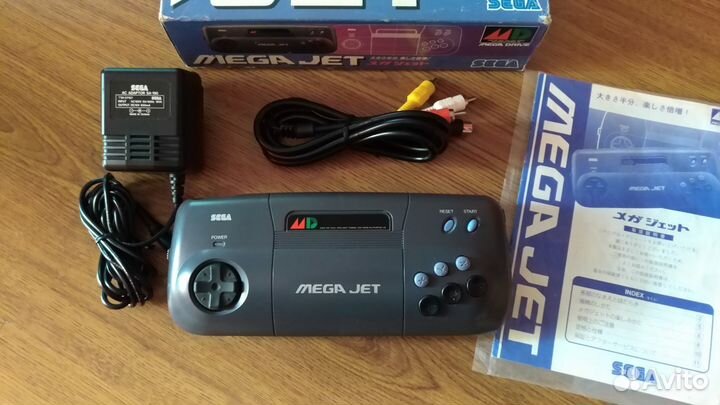Игровая консоль sega mega JET в коробке ntsc-J
