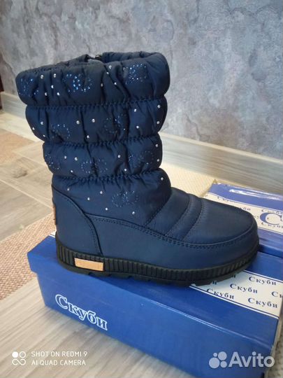 Сапоги на девочку