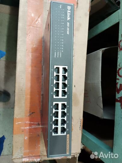 D-link коммутатор des-1016d рабочий