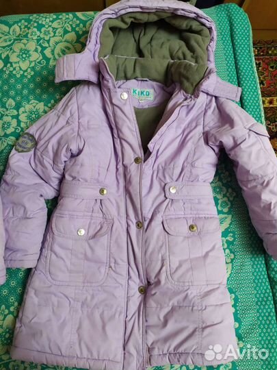 Пуховик детский для девочки