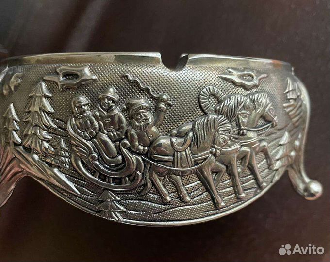 Пепельница Зимняя тройка