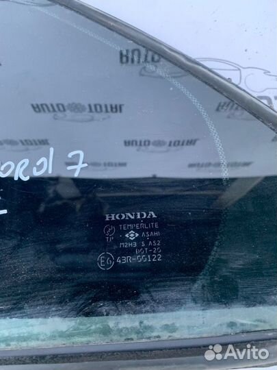 Стекло двери заднее левое Honda Accord 7/ CL9
