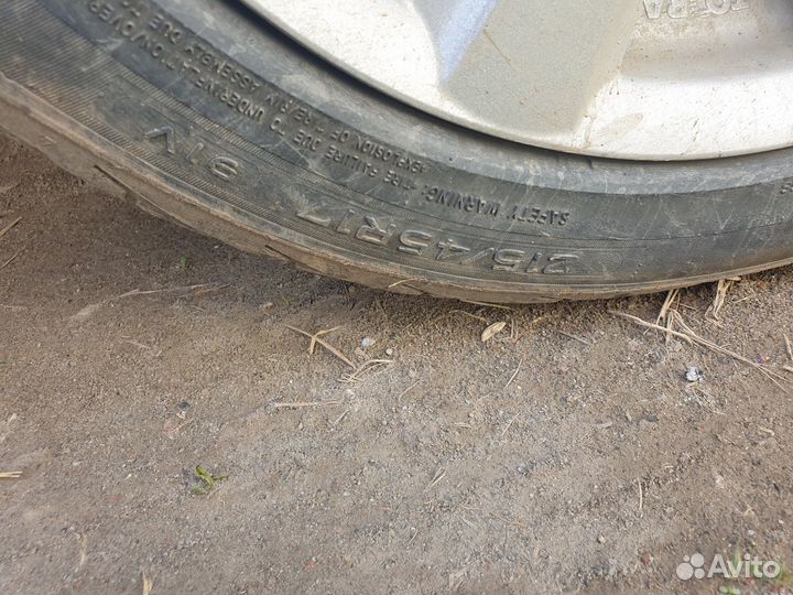 Литые диски r17 4x100 бу