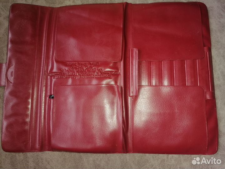 Пенал СССР из кожи
