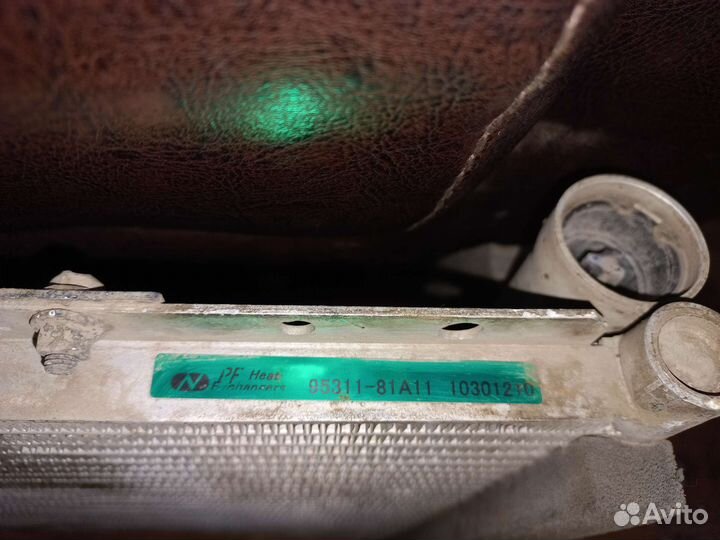 Радиатор кондиционера Suzuki Jimny м13а 1.3 л