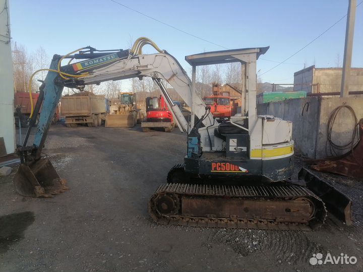 Мини-экскаватор Komatsu PC50UU, 1999
