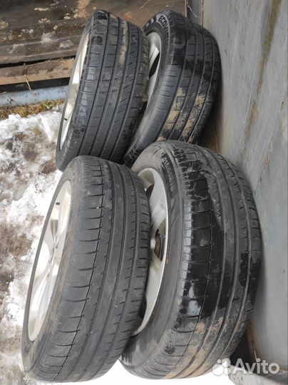 Литые Диски с резиной 215 55 18 Опель mokka