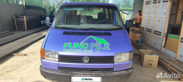 Volkswagen Transporter 2.4 МТ, 1993, 600 000 км