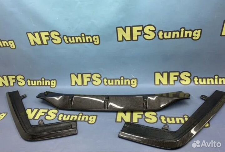 Карбоновый диффузор на BMW G11 G12 LCI