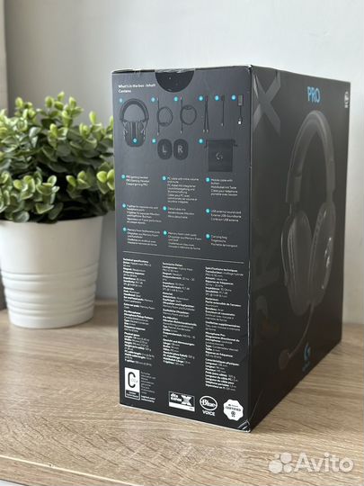 Наушники logitech g pro x