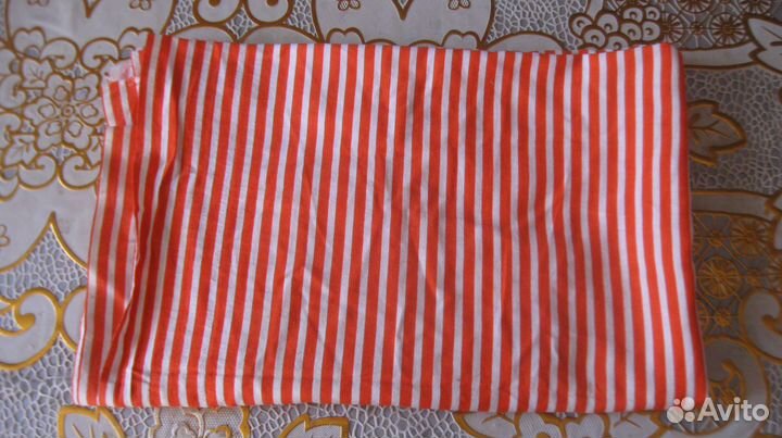 Отрез ткани лен