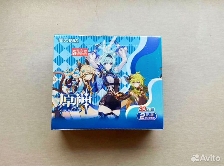 Премиум карточки Genshin Impact T2W10