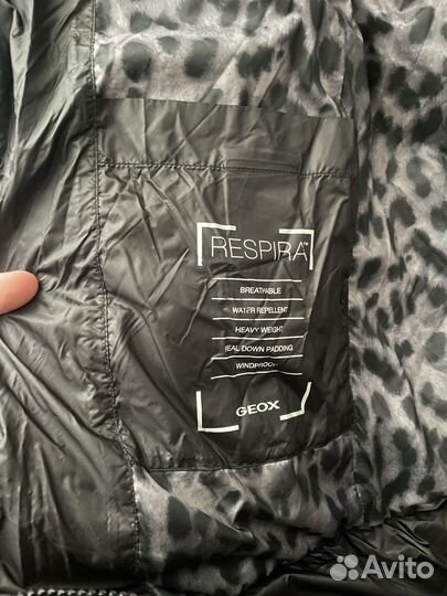 Пуховик женский geox 46