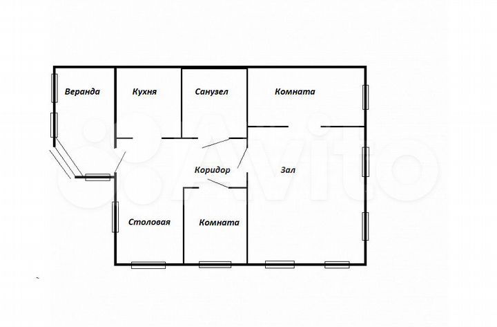 Дом 70,6 м² на участке 3,3 сот.