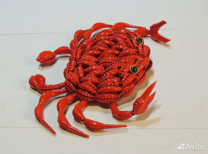 Краб. Пивные пробки. (крышки). Кронен