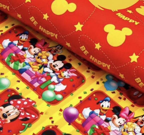 Упаковочная бумага для подарков 60/90 1 лист