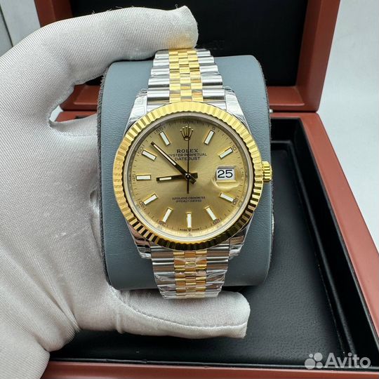 Часы мужские Rolex Datejust топовые красивые 41