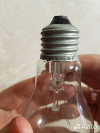 Лампочки СССР 100 W. В наличие 220 штук