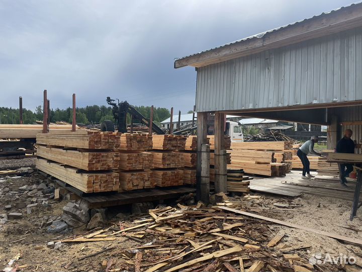 Пиломатериал доска брус