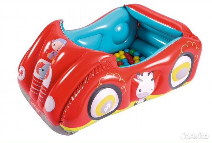 Машинка Fisher Price надувная