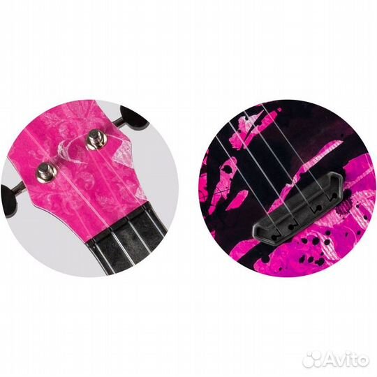 Укулеле Flight ultra S-40 Pink Rules