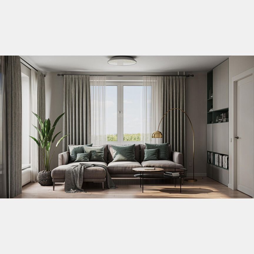 1-к. квартира, 35,9 м², 15/17 эт.