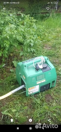 Генератор инверторный Hitachi e10u