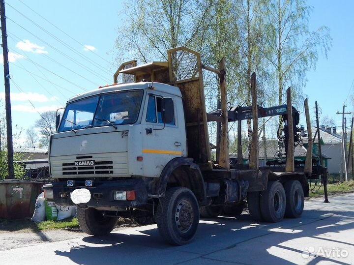 Камаз лесовоз с манипулятором бу
