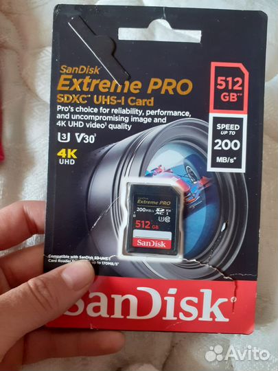 Карта памяти sdhc